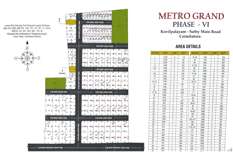 dtcp plots for sale in metro grand sitemap